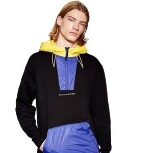 Topman Half Zip PullOver Hoodie